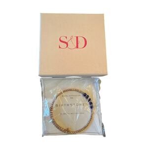 STELLA & DOT - NEW- wrap birthstone bracelet September